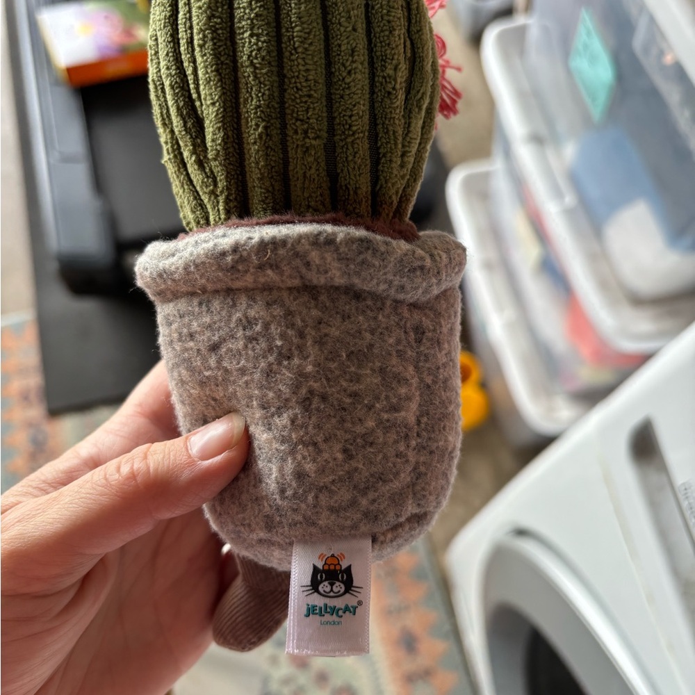 Jellycat Silly Succulent Barrel Cactus Retired Plush Stuffed Animal - Picture 3 of 6